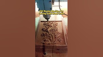 CNC Router Machine for Carving Solid Wood Crafts #cnc#woodworking #cncrouter