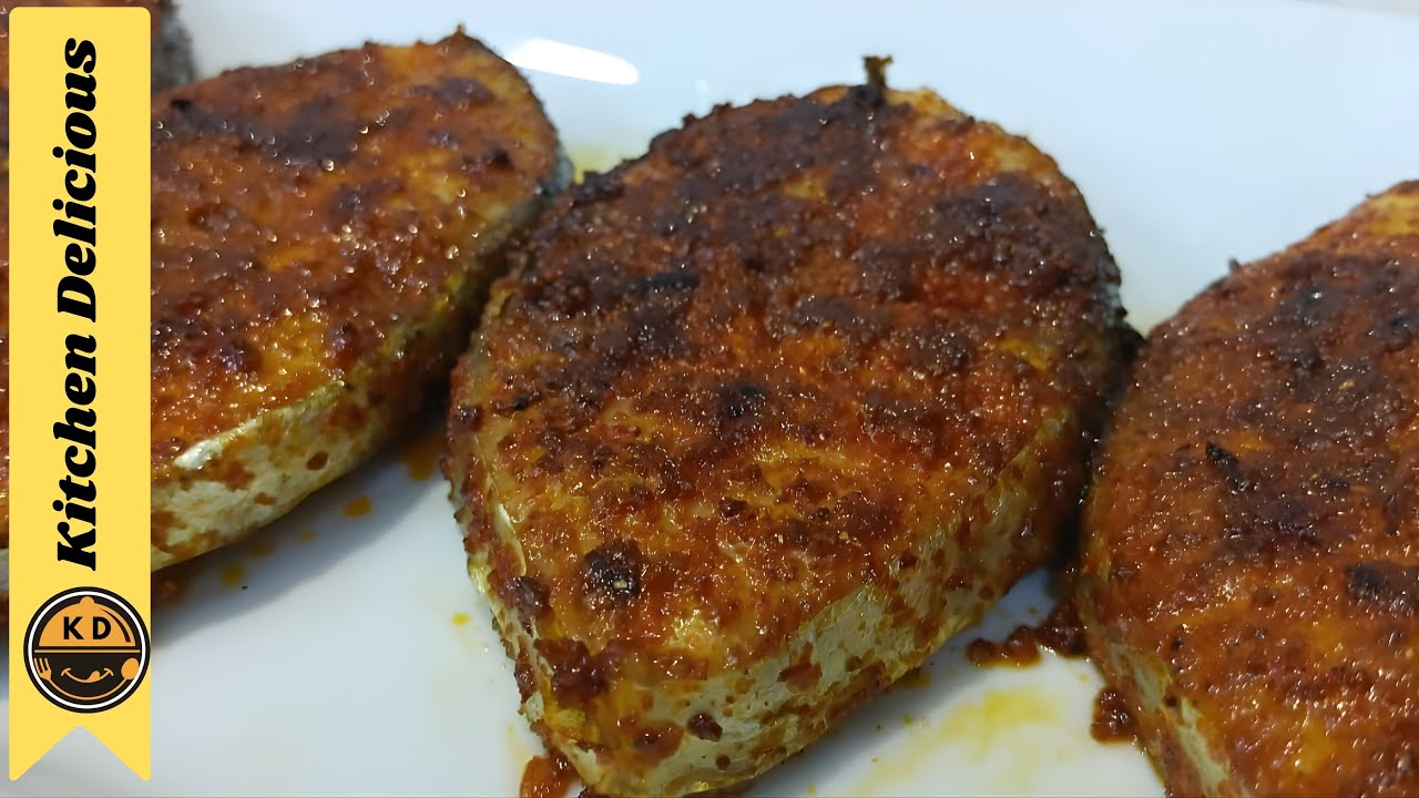 Fish Fry - Surmai Fish Recipe || Easy Masala Fish Fry || Surmai Fish Fry Recipe By kitchen delicious