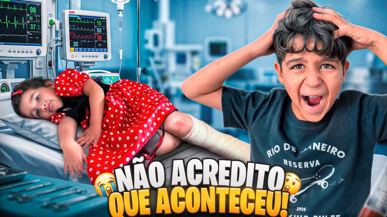 😭 BELINHA SE MACHUCOU! Agora Vamos Fazer TUDO o que ela pedir por 24 HORAS.