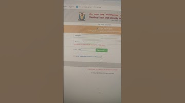 CCS University Degree Apply Online Login Problem Solutionv😋😋 #shorts #ccsuniversity #degree