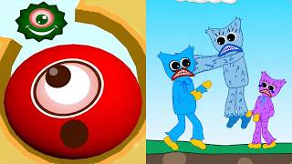 Hungry Balls Vs Hugy's Funny Animated Story All Levels Gameplay Android, iOS screenshot 1