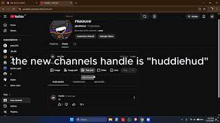ive started a new channel so YAH SBUIbION ksdff