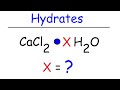 Determining Empirical Formulas of Hydrated Compounds in Chemistry