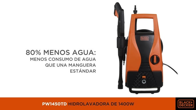 HIDROLAVADORA 1400W PW1450TD - Disfruta de festejos en familia y