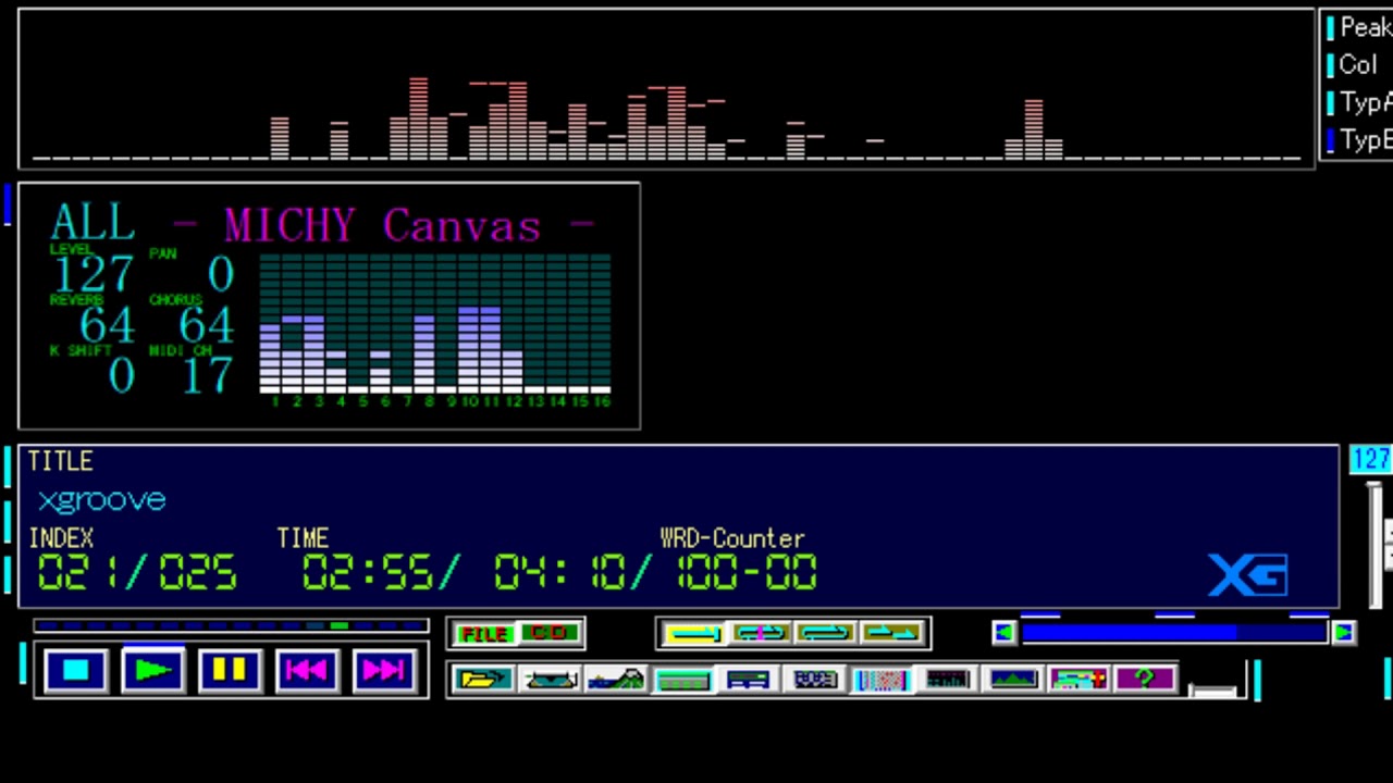 MIDI MONTHLY Vol.13 邦楽　Yamaha EOS XG Yamaha XG Sound Selection - YouTube