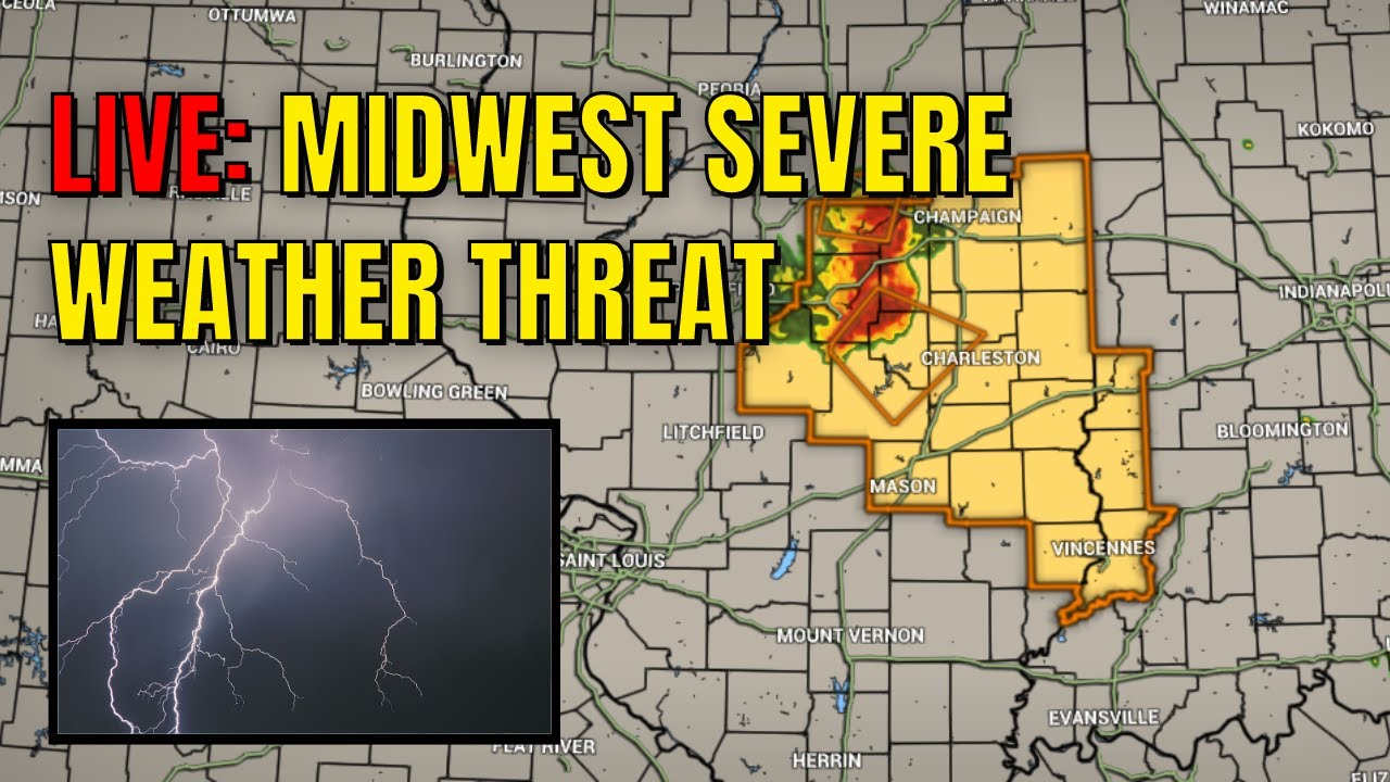 LIVE: Severe weather coverage - YouTube