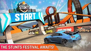 Car Stunt Races: Mega Ramps - Racing game by AxesInMotion Racing - Gameplay - Part 3 screenshot 4