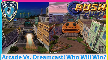 Arcade Vs Dreamcast! The San Francisco Rush 2049 Showdown