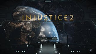 Injustice 2. Game Start-Up Main Menu Le Screen & Intro
