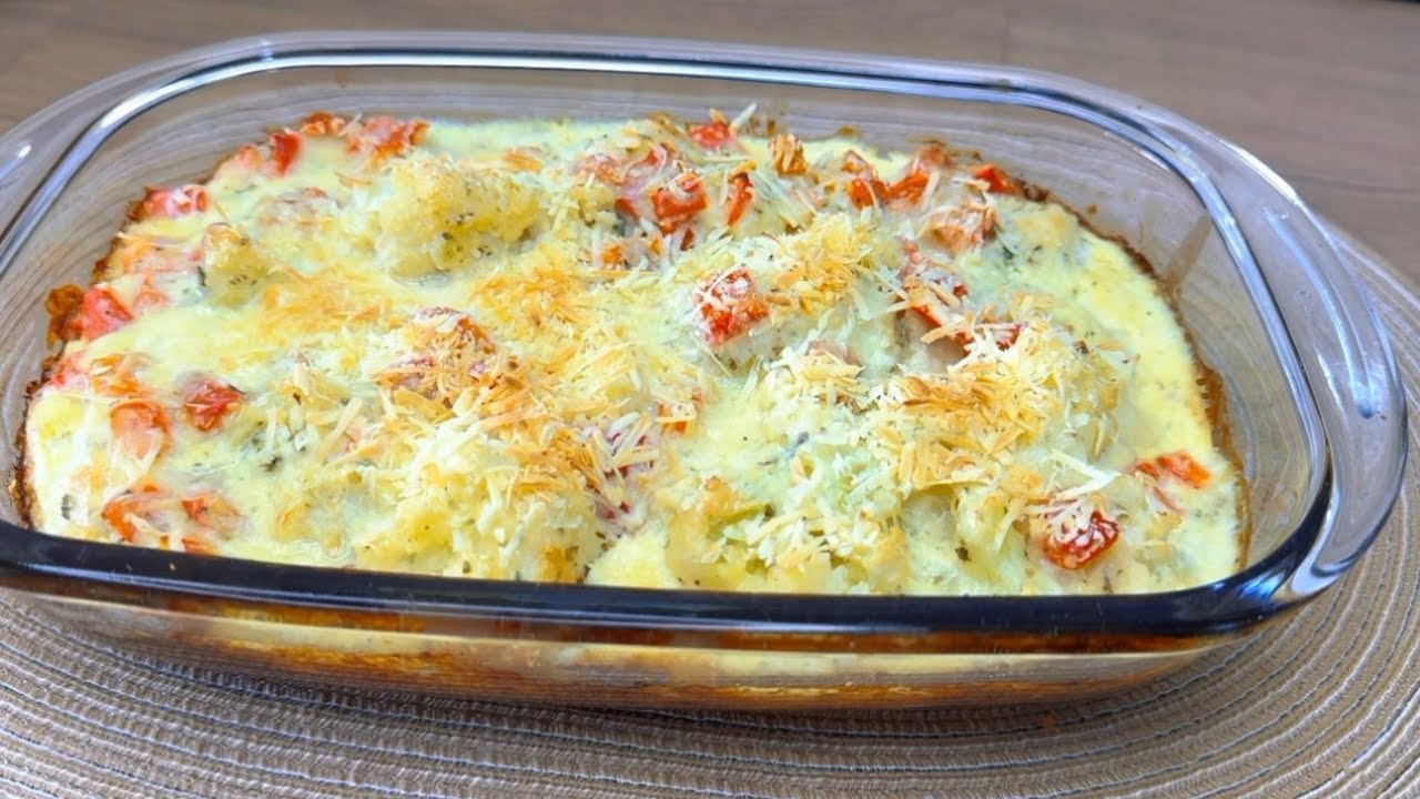 Nunca comi Couve-flor tão Deliciosa! Receita Fácil e Rápida!