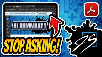 Make Adobe Acrobat STOP ASKING about AI Summary!