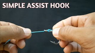 Simple assist hook slow jigging