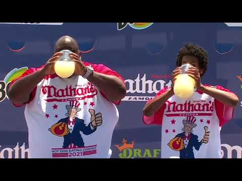 Badlands chugging lemonade