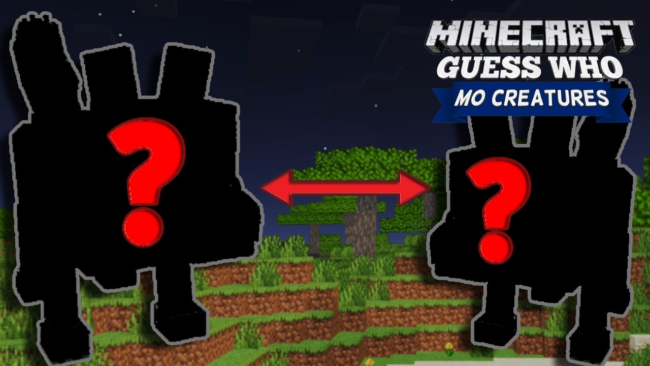 Guess Who in MINECRAFT - Mo' Creatures Edition