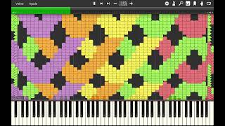 Tetris blocks 3 midi midi by @PianoElipse