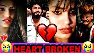 Sad Breakup 💔💔💔 MX Taka Tak sad snack video 😥Fnuuy sad tik TOK shayari Tiki #Hindi moj part1