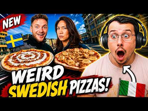 As an Italian, I Was NOT Ready for Swedish Pizza! 🇮🇹🍕🇸🇪