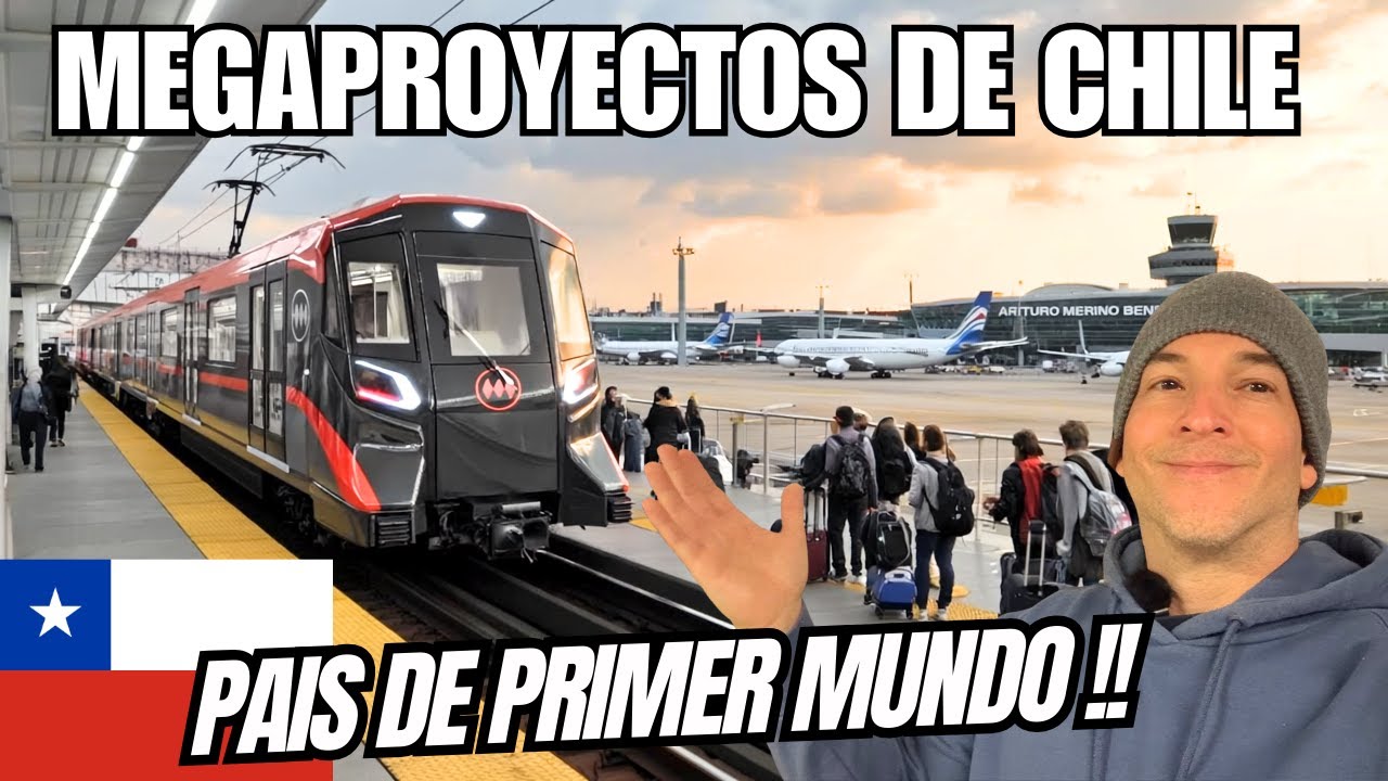 Así cambiará SANTIAGO de CHILE con estos 4 Megaproyectos IMPRESIONANTES