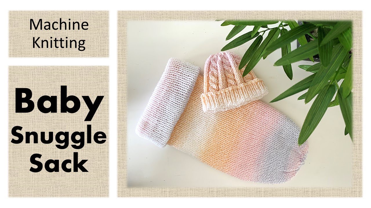 Как связать детский плед | Вязальная машина Sentro Addi | Простой проект за 1 час | time laspe