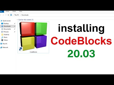 How to Install CodeBlocks ( IDE 20.03 ) for C and C++ Programming on Windows 10