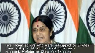 5 Indian sailors kidnapped in Nigeria released after two months