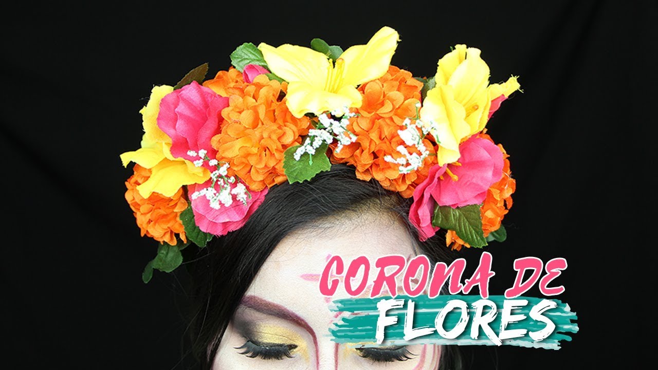 DIY: Cómo Hacer Una Corona de Flores | Karla Burelo :)