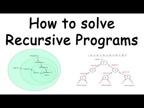 How to solve recursive programs