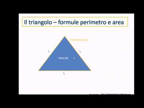 Perimetro e area delle figure piane: triangolo, rettangolo, quadrato, rombo, trapezio, cerchio