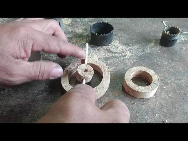 Fabricando Rodas em MDF para Miniatura de Caminhão - PARTE 2/3 