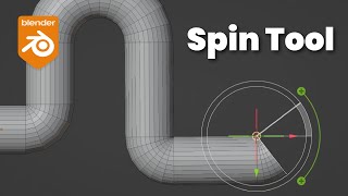How to master Blender's Spin tool | Blender 3d modeling Toolkit
