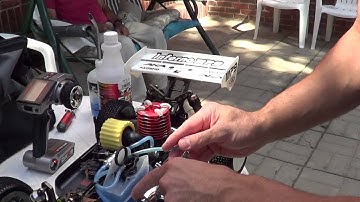 How to start a nitro rc buggy using a starter box