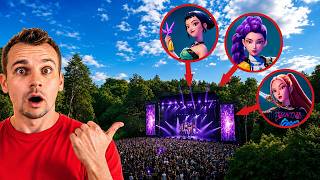 Drone Found K-POP Demon Hunters in the Forest! - The Secret of Rumi and Jinu