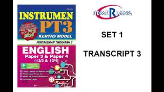 SET 1 TRANSCRIPT 3