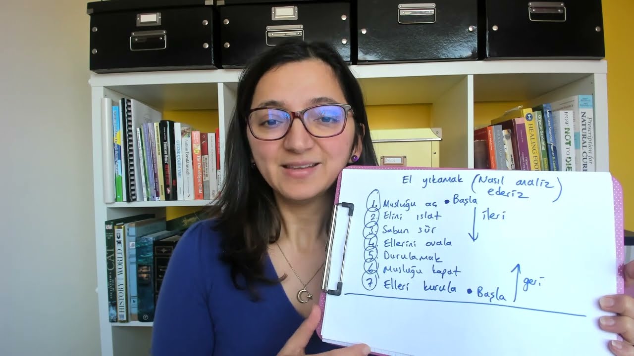 Otizm: ABA/UDA kademeli zincirleme teknigi  ile cok asamali beceriler ogretimi