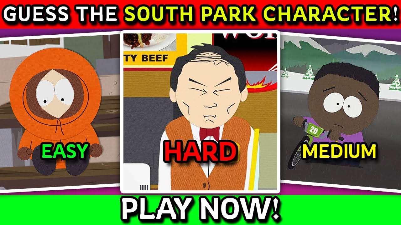 Guess the South Park Character Quiz!