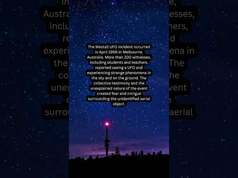 The Westall UFO Incident - Australia