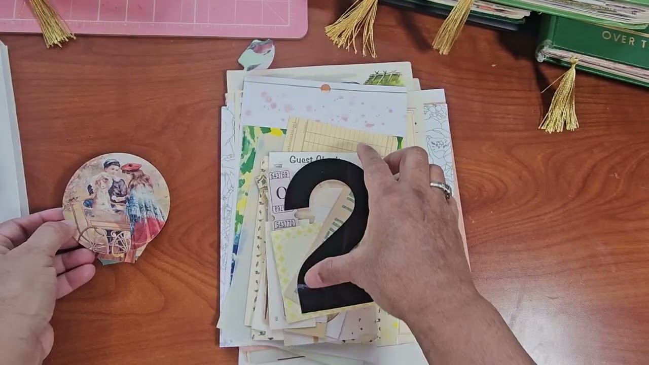 Beautiful collection of my book house junk journals 