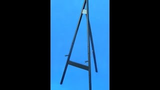 Wood Floor A-Frame Adjustable Easel 67-158