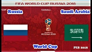 PES 2018 | RUSSIA VS SAUDI ARABIA | FIFA WORLD CUP | Gameplay PC screenshot 5