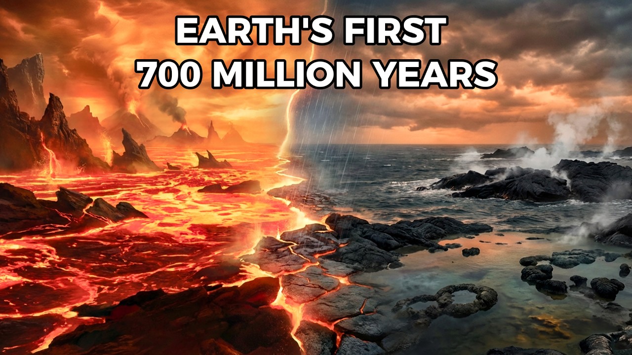 When Earth Was a Molten Nightmare | Origins of Life | The Hadean Eon | Documentary For Sleep