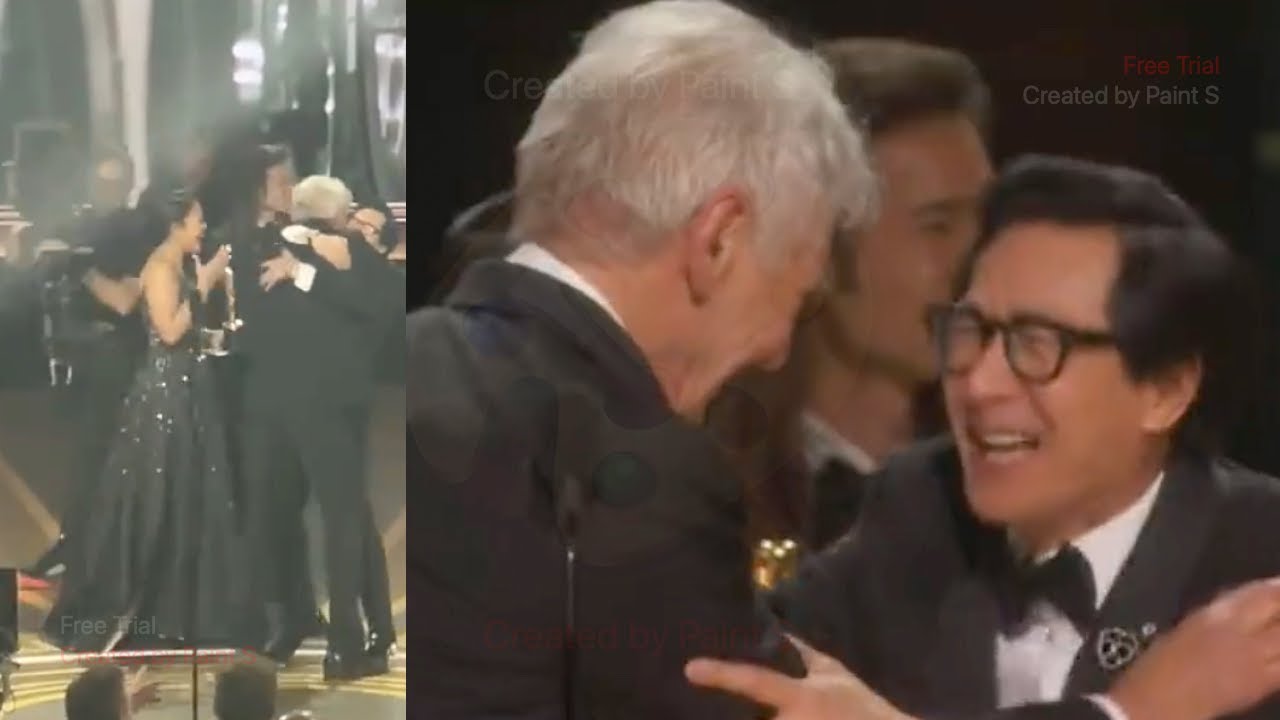 Harrison Ford Reacts To Ke Huy Quan's Oscar Triumph YouTube