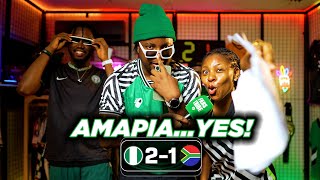 NIGERIA 2-1 SOUTH AFRICA - 2025 WAFCON SEMI FINAL ( NIGERIAN FANS REACTION )
