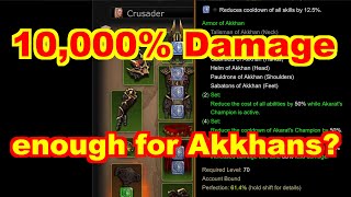 Diablo 3 Crusader Akkhans Set @ 10,000% Damage Theorycraft: Beyond 2.6.9 / Season 21