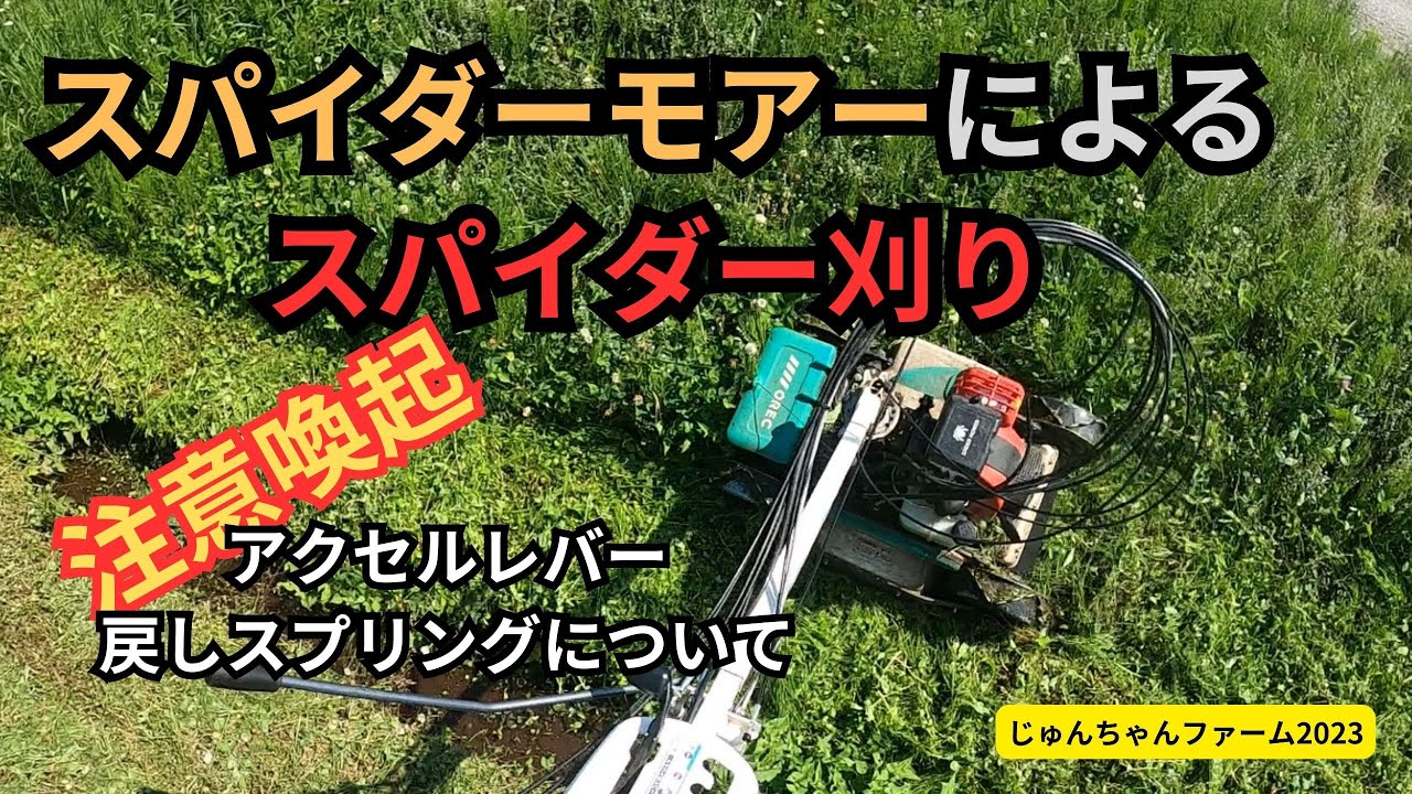 スパイダーモアーによるスパイダーモアーのためのスパイダー刈り2023
