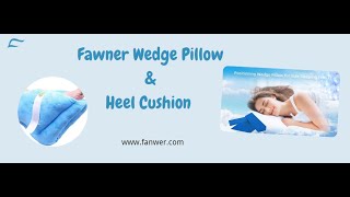 Medical Wedge Pillow for Acid Reflux, Gerd, Vertigo, Orthopedic/Back Pain, Good for Side Sleepers