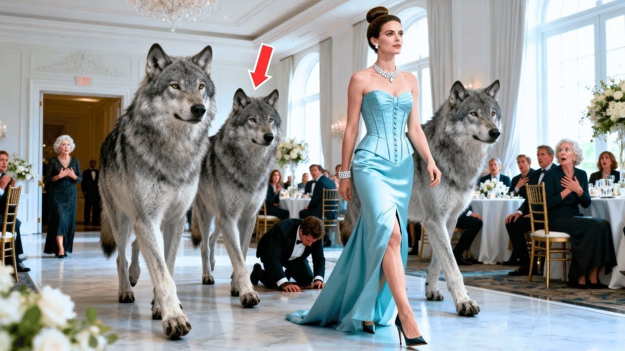 A família dele convidou a ex-mulher para humilhá-la — ela apareceu com três lobos e...