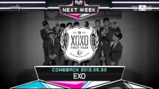 130523 EXO Comeback Next Week