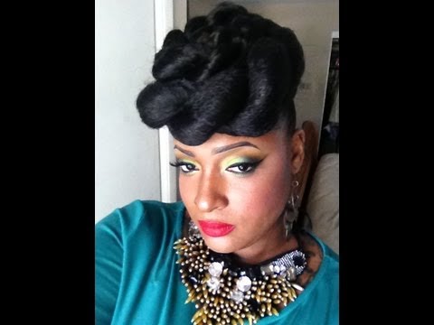 10 Minute Hairdo Jumbo Twist Youtube
