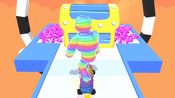 Rope-Man Run - All Levels Gameplay (Level 16-20)