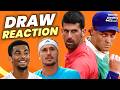 Roland Garros Draw REACTION: Will Sinner WIN career GRAND SLAM or can Djokovic FINALLY win 25?!